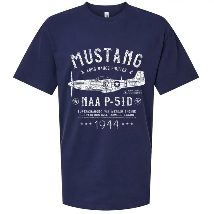 P51 Mustang Sueded Cloud Jersey T-Shirt