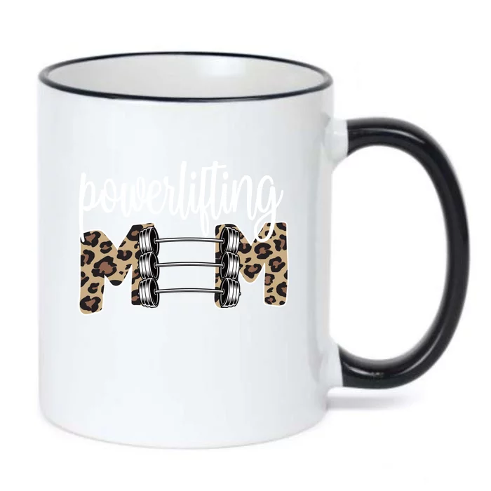 Powerlifting Mom Powerlifting Mama Of A Powerlifter Meaningful Gift Black Color Changing Mug