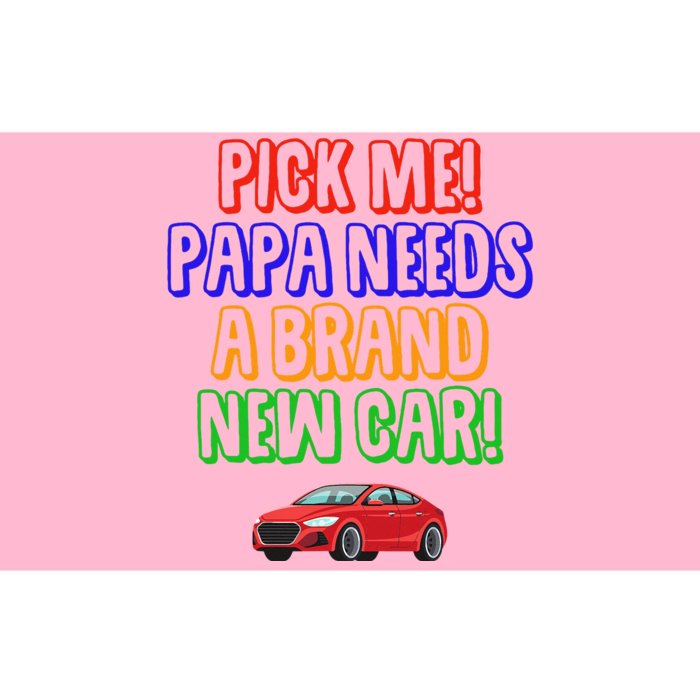 Pick Me Pick Me Pick Me Television Come On Matching Family Bumper Sticker