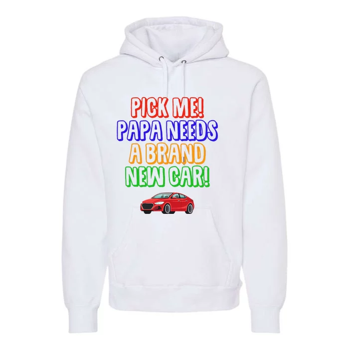 Pick Me Pick Me Pick Me Television Come On Matching Family Premium Hoodie