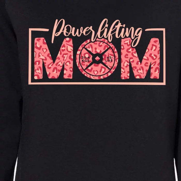 Powerlifting Mom Powerlifter Mommy And Powerlifting Mothers Gift Womens California Wash Sweatshirt