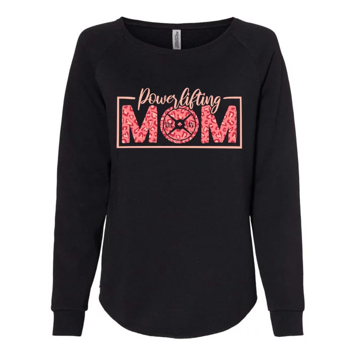 Powerlifting Mom Powerlifter Mommy And Powerlifting Mothers Gift Womens California Wash Sweatshirt