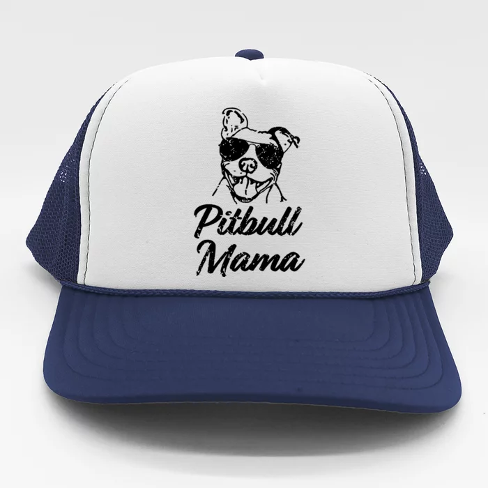 Pitbull Mom Trucker Hat