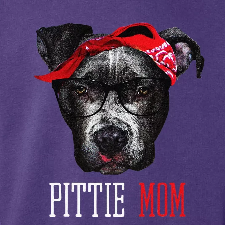 Pittie Mom Pitbull Dog Lovers Mothers Day Gift Toddler Hoodie