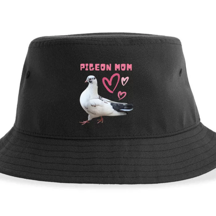 Pigeon Mom Sustainable Bucket Hat