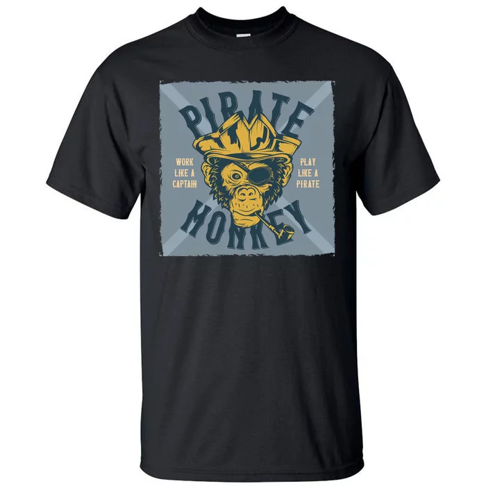 Pirate Monkey Tall T-Shirt