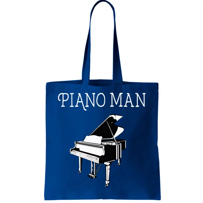 Piano Man Piano Player Pianist Classical Music Lover Tote Bag