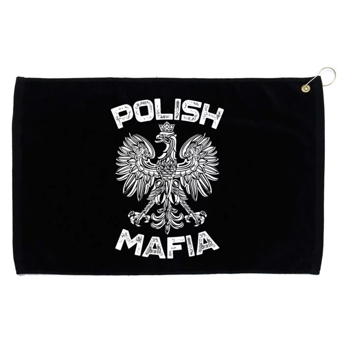 Polish Mafia Poland Polish Eagle Polska Dyngus Day Gift Grommeted Golf Towel