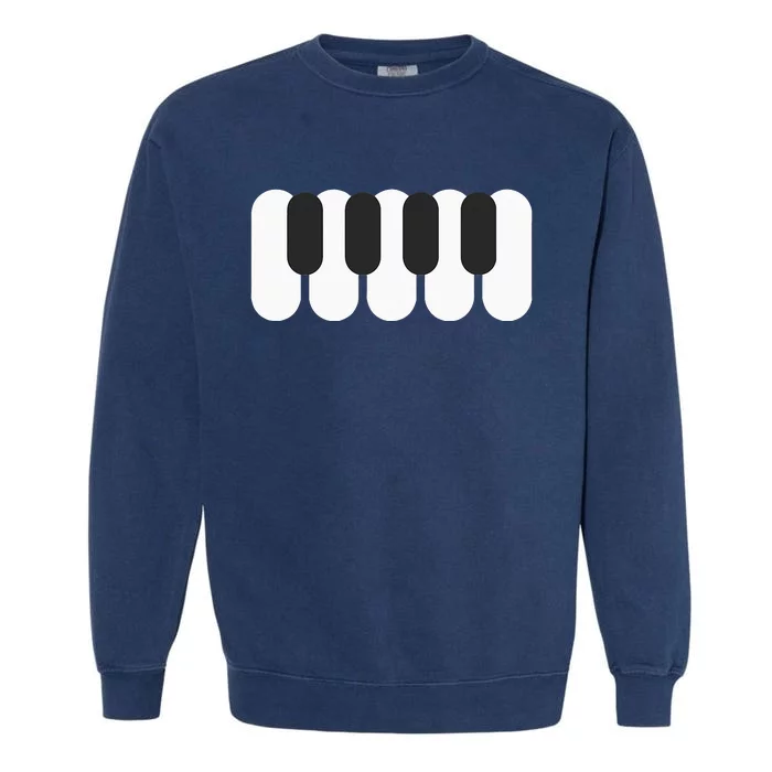 Piano Minimal Garment-Dyed Sweatshirt