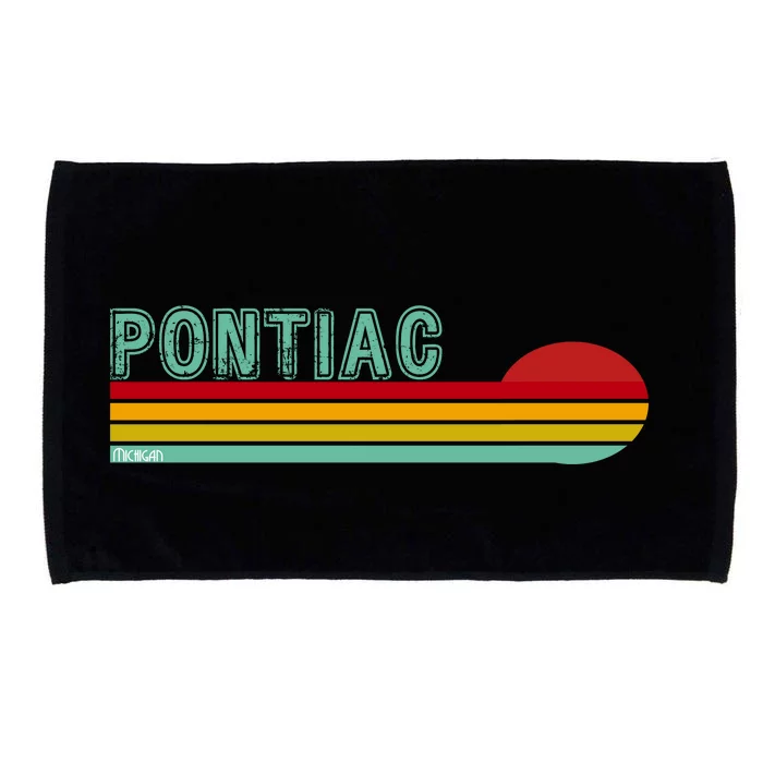 Pontiac Michigan Microfiber Hand Towel