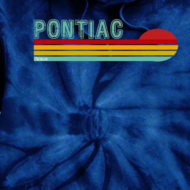 Pontiac Michigan Tie Dye Hoodie