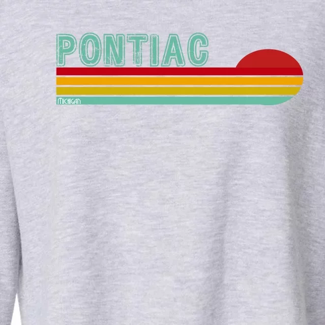 Pontiac Michigan Cropped Pullover Crew