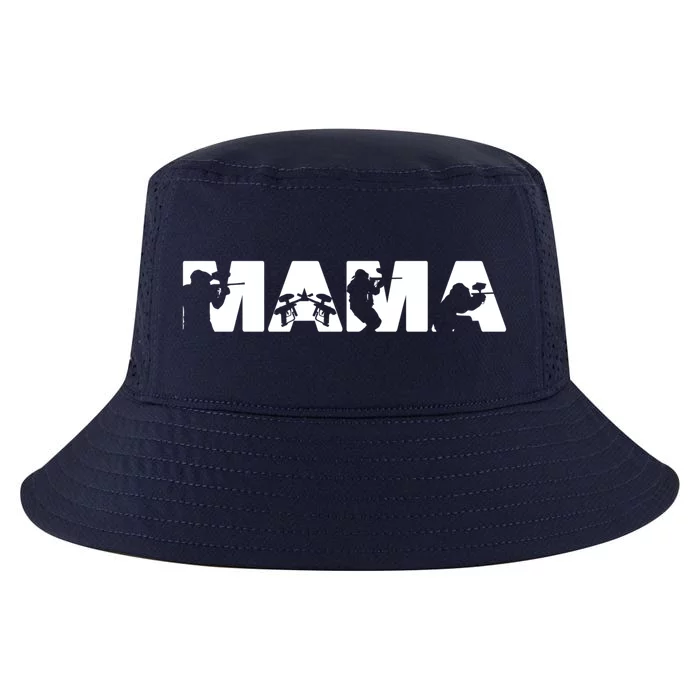 Paintball Mom Paintball Mama Funny Mom Cute Gift Cool Comfort Performance Bucket Hat