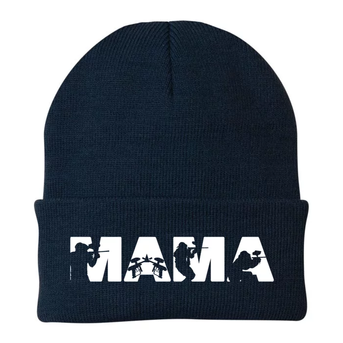 Paintball Mom Paintball Mama Funny Mom Cute Gift Knit Cap Winter Beanie