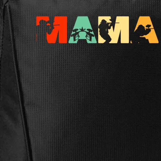 Paintball Mom Paintball Mama Funny Mother's Day Gift City Backpack