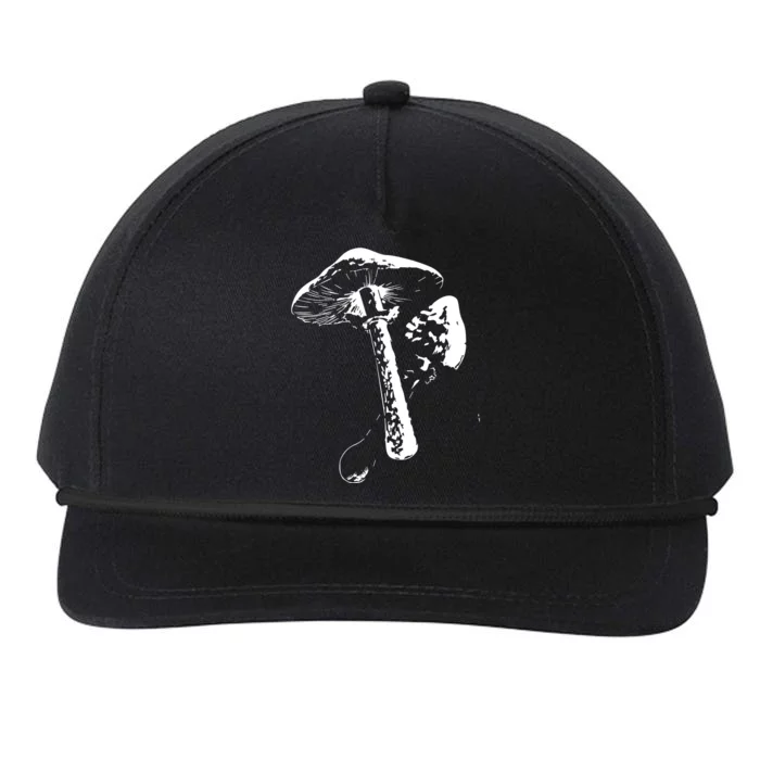 Parasol Mushrooms Snapback Five-Panel Rope Hat