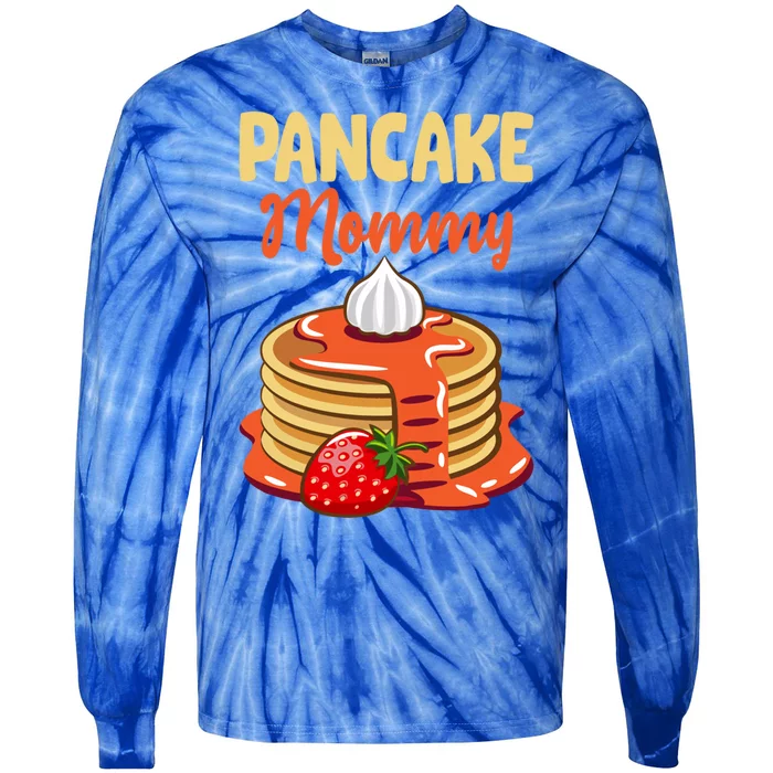 Pancake Mother Pancake Mom Happy MotherS Day Gift Tie-Dye Long Sleeve Shirt