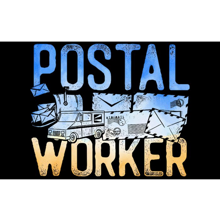 Postman Mailman Postal Worker Bumper Sticker