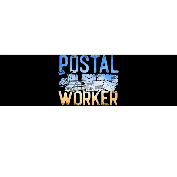 Postman Mailman Postal Worker Bumper Sticker