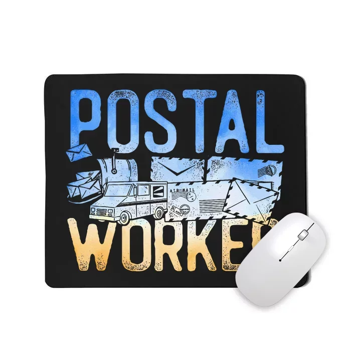 Postman Mailman Postal Worker Mousepad