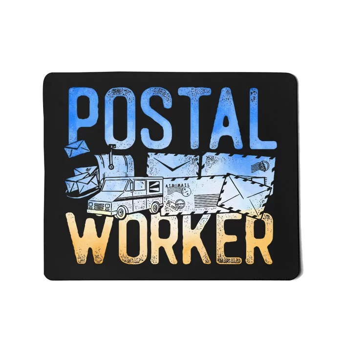 Postman Mailman Postal Worker Mousepad