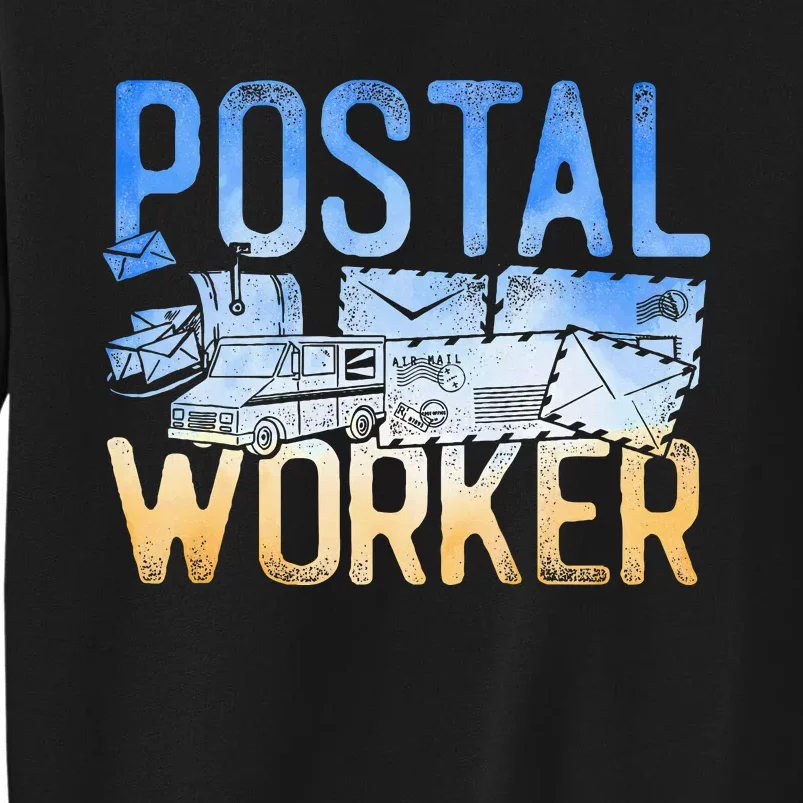 Postman Mailman Postal Worker Tall Sweatshirt