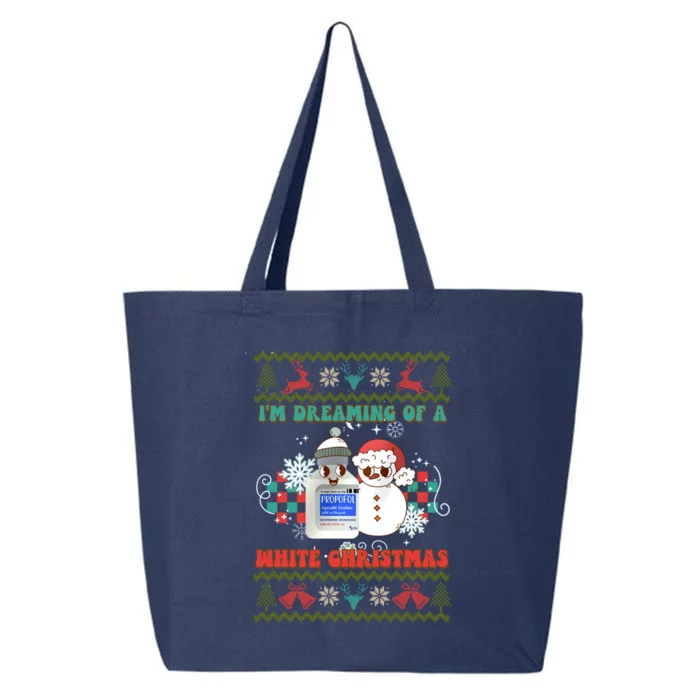 Peppermint Mocha Propofol IM Dreaming Of A White Christmas Cute Gift 25L Jumbo Tote