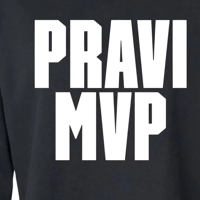 Pravi Mvp Cropped Pullover Crew