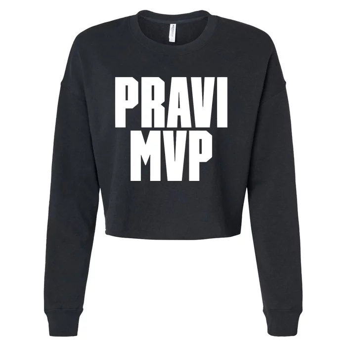 Pravi Mvp Cropped Pullover Crew