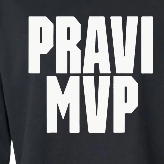 Pravi Mvp Cropped Pullover Crew