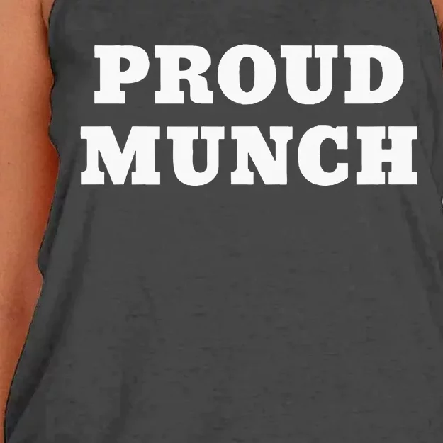 Proud Munch Women's Knotted Racerback Tank