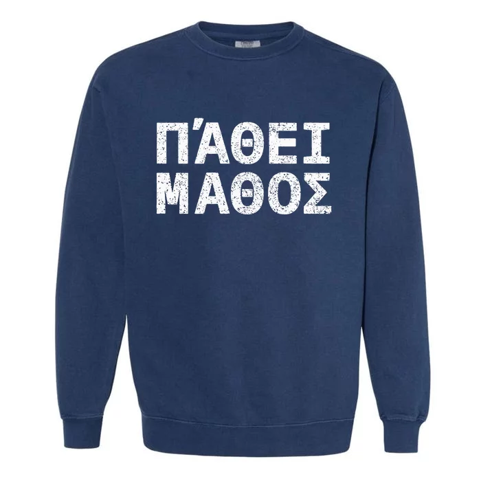 Pathei Mathos Garment-Dyed Sweatshirt