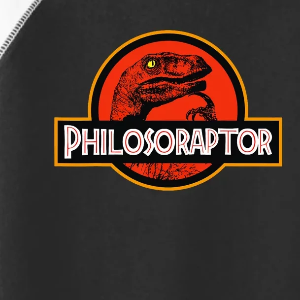 Philosoraptor Meme - Philosophy Dinosaur Toddler Fine Jersey T-Shirt