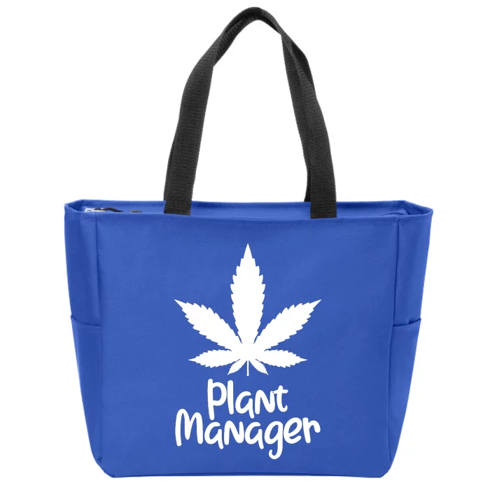 Plant Manager Zip Tote Bag