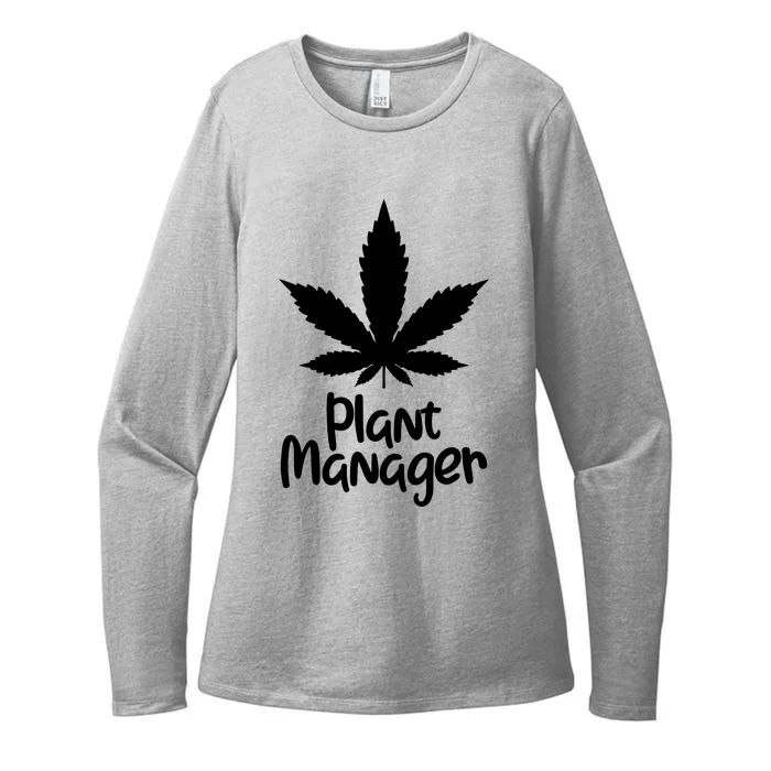 Plant Manager Womens CVC Long Sleeve Shirt