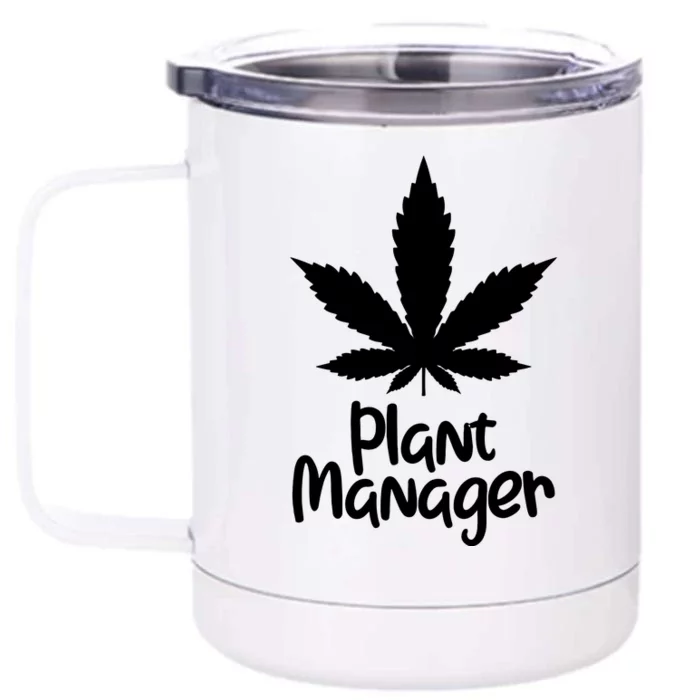 Plant Manager Front & Back 12oz Stainless Steel Tumbler Cup