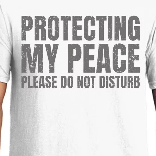 Protecting My Peace Please Do Not Disturb Pajama Set