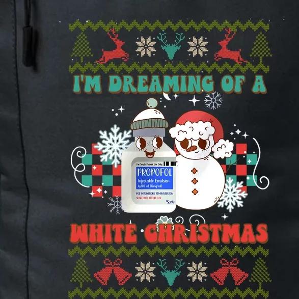 Peppermint Mocha Propofol IM Dreaming Of A White Christmas Gift Daily Commute Backpack