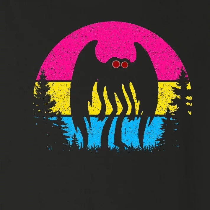 Pan Mothman Pansexual Pride Point Pleasant Cryptid Toddler Long Sleeve Shirt