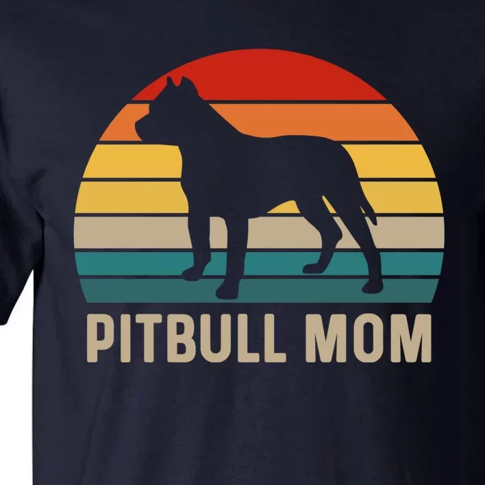 Pitbull Mom Tall T-Shirt