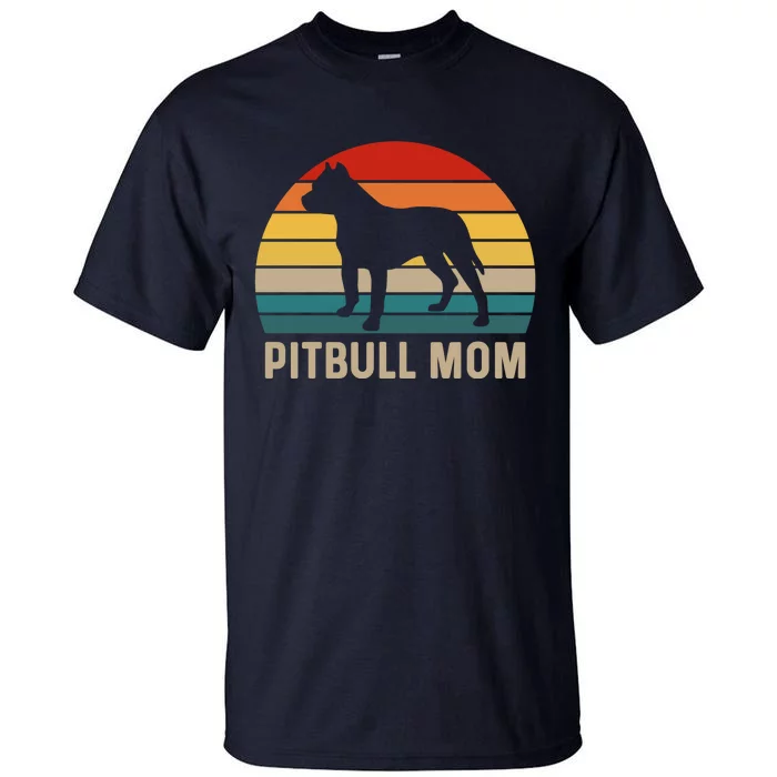 Pitbull Mom Tall T-Shirt