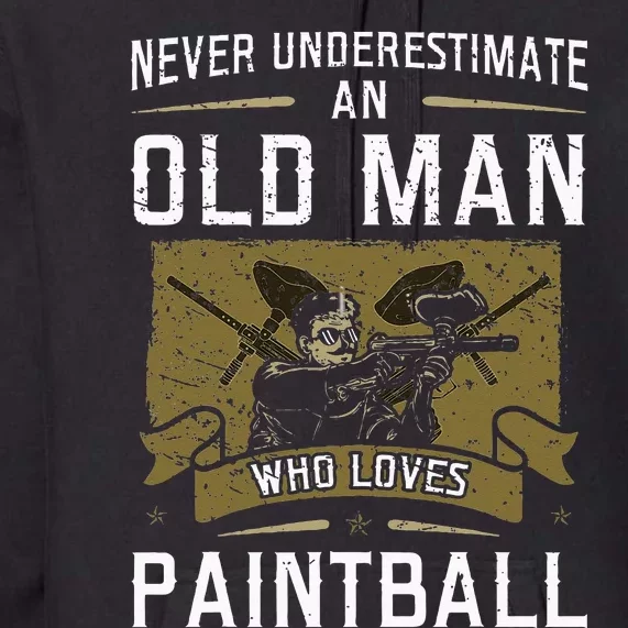 Paintball Master Paintballing Tactical Sports Paintballers Premium Hoodie