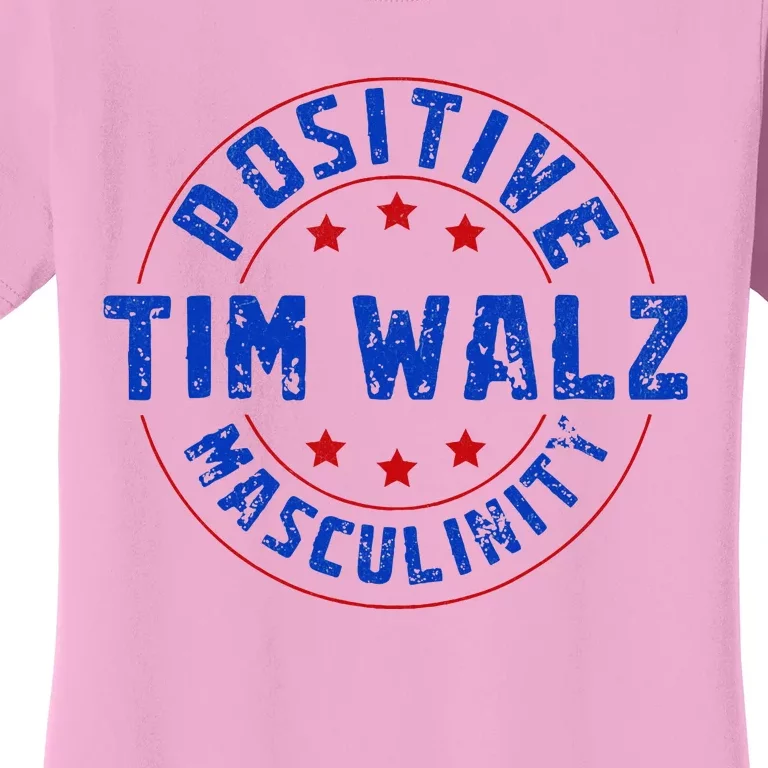 Positive Masculinity Pro Kamala Tim Walz 2024 Women's T-Shirt