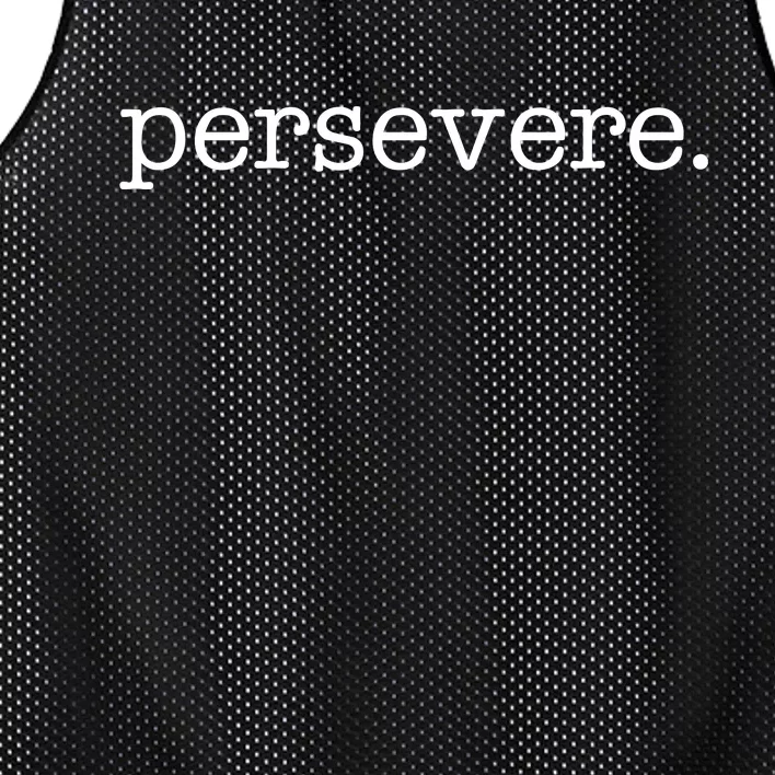 Persevere Motivation Mesh Reversible Basketball Jersey Tank