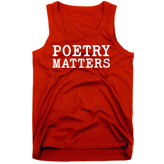 Poetry Matters Tank Top