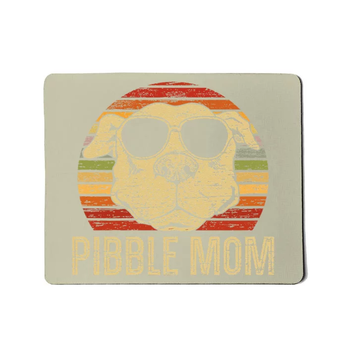 Pibble Mom Pitbull Mama Mothers Day Best Mom Ever Dog Lover Mousepad