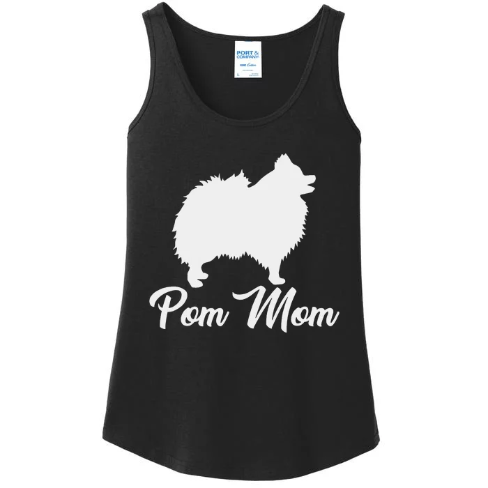 Pom Mom Pomeranian Ladies Essential Tank