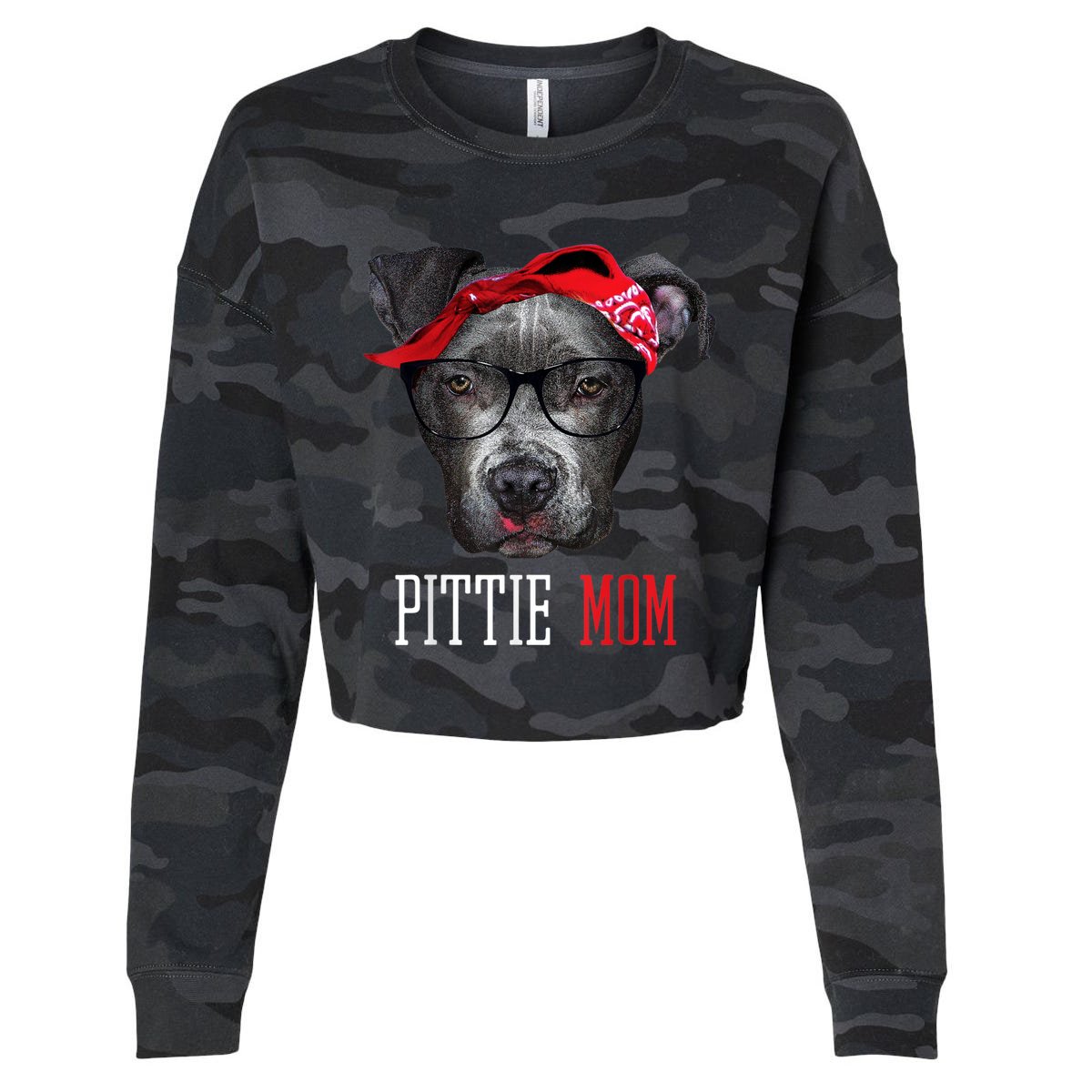 Dog Pitbull Mom Pittie Mom Funny Mother's Day Kids T-Shirt