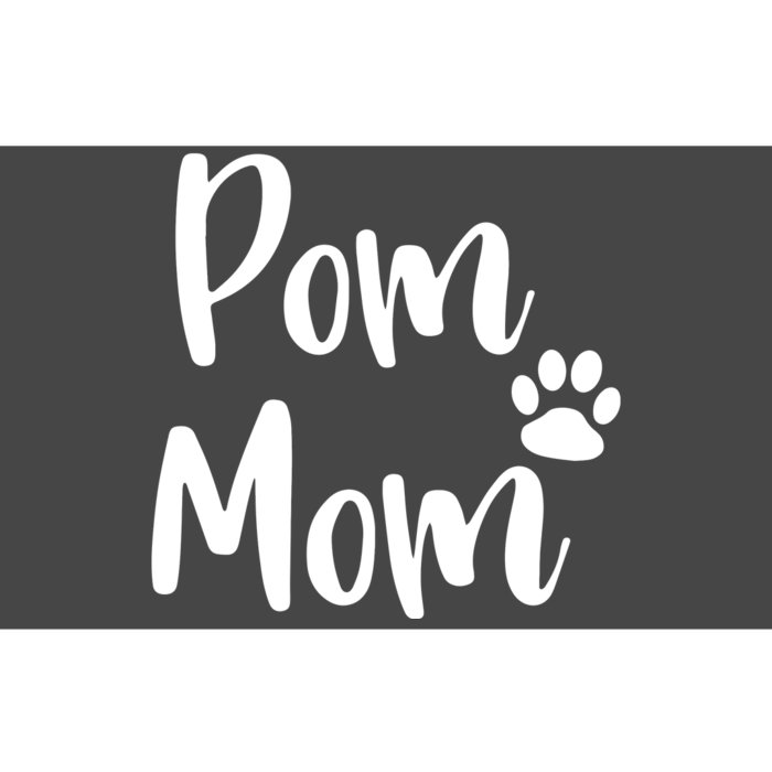 Pom Mom Pomeranian Mom Pom Mama Bumper Sticker