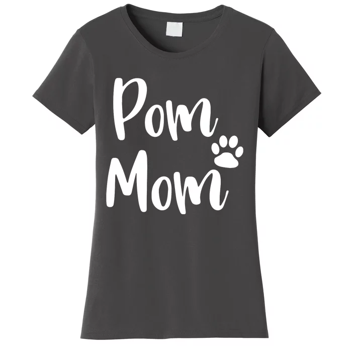 Pom Mom Pomeranian Mom Pom Mama Women's T-Shirt